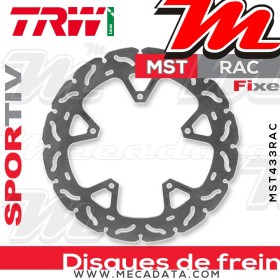 Disque de frein ~ TRW Lucas MST 433 RAC 