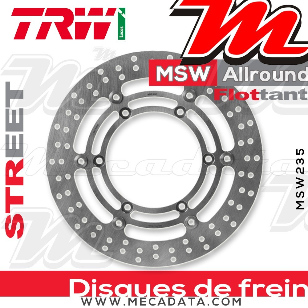 Disque de frein ~ TRW Lucas MSW 235 ALL 