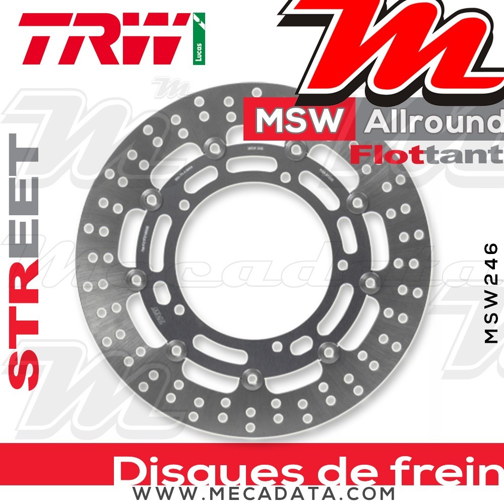 Disque de frein ~ TRW Lucas MSW 246 ALL 