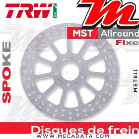 Disque de frein ~ TRW Lucas MST 511 ALL 