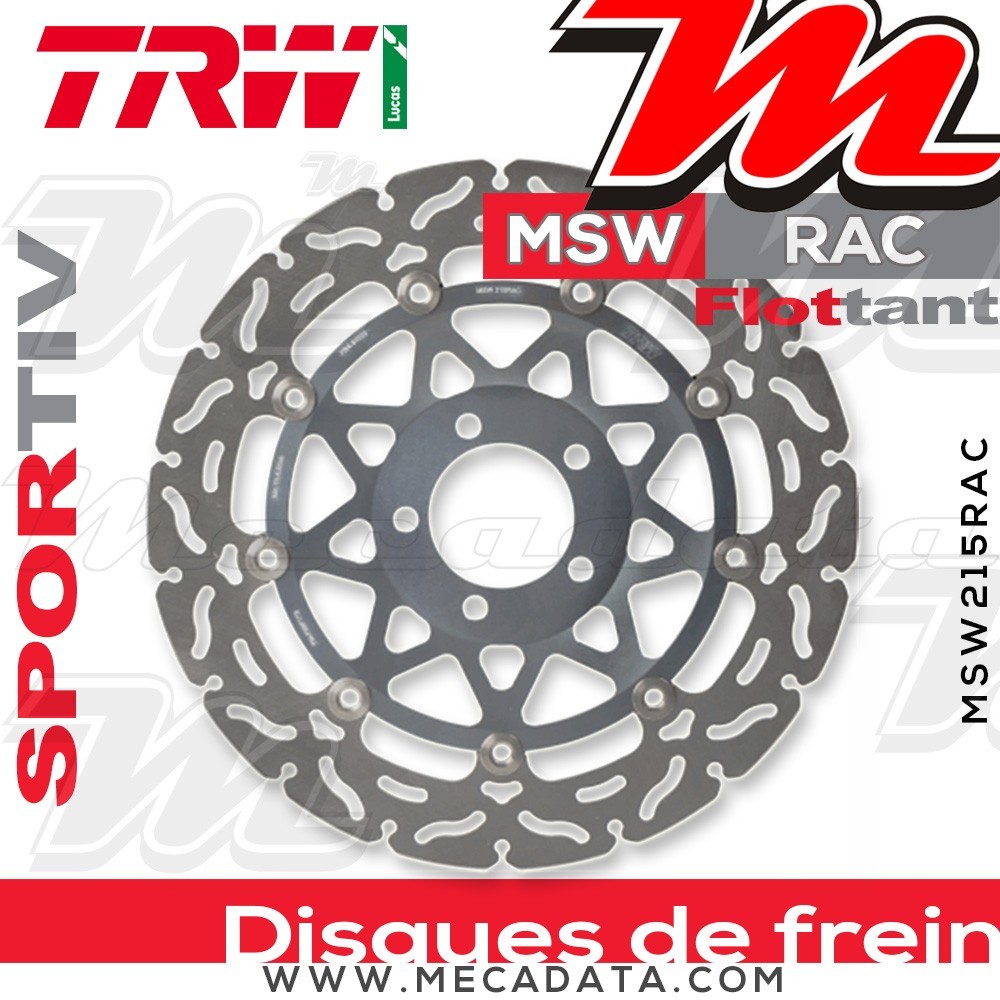 Disque de frein ~ TRW Lucas MSW 215 RAC 