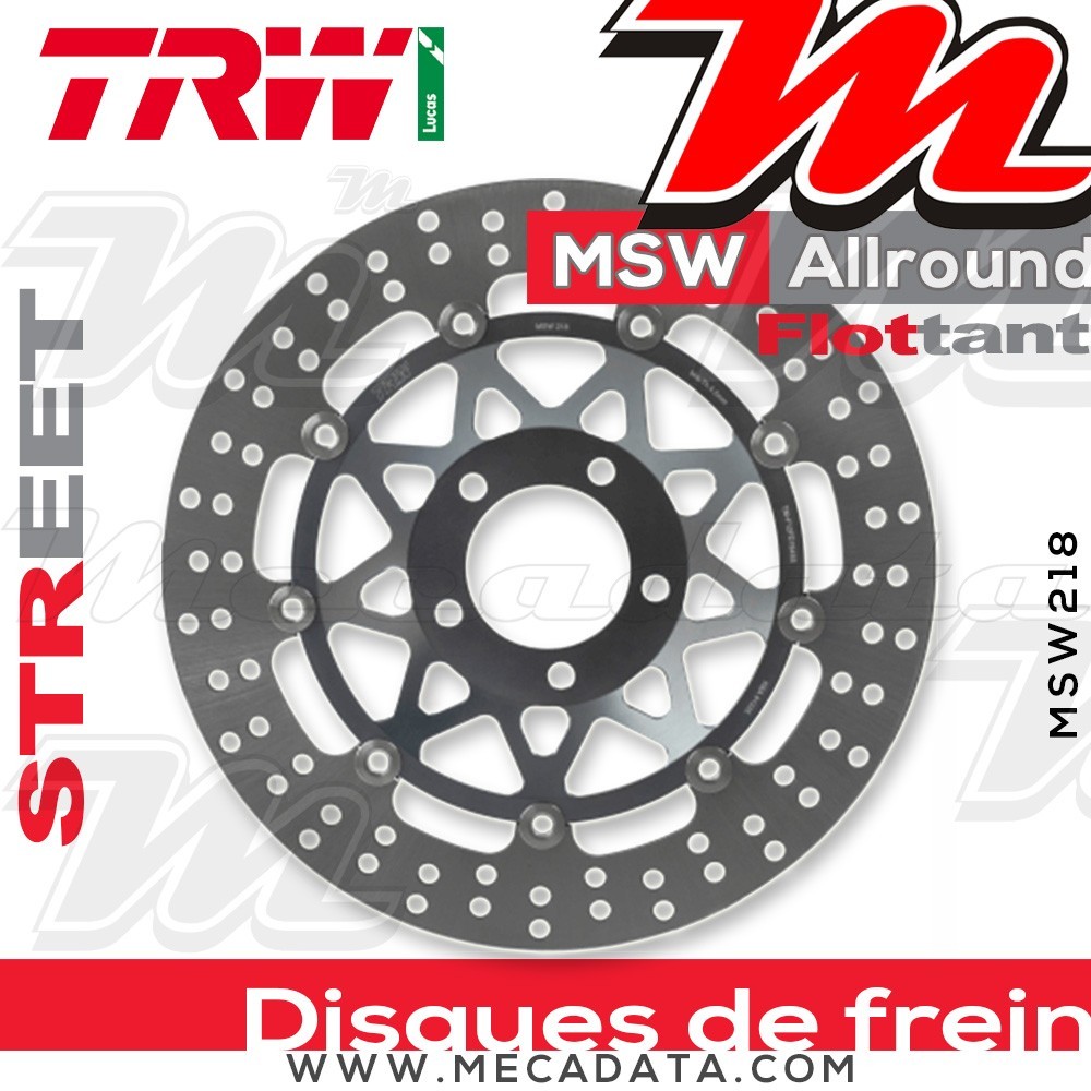 Disque de frein ~ TRW Lucas MSW 218 ALL 