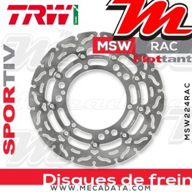 Disque de frein ~ TRW Lucas MSW 224 RAC 