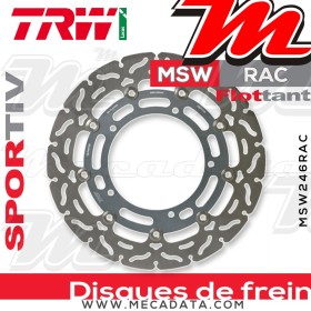 Disque de frein ~ TRW Lucas MSW 246 RAC 