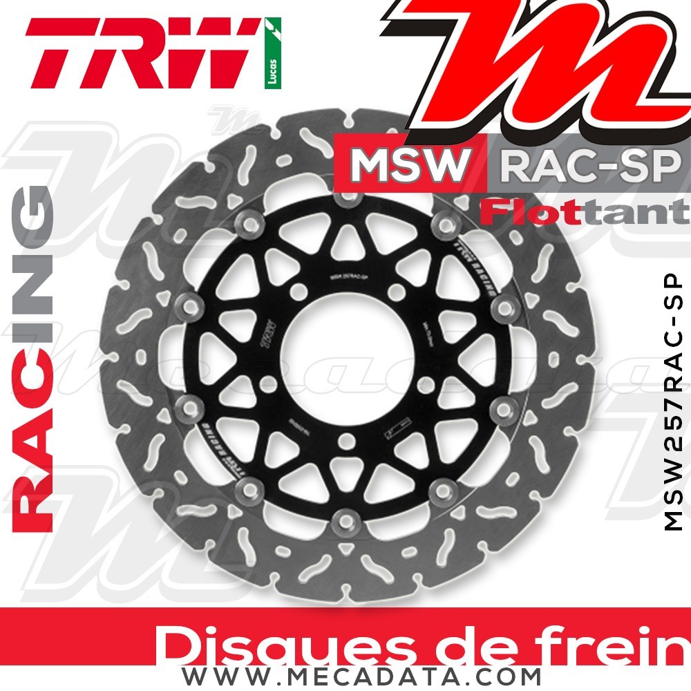 Disque de frein ~ TRW Lucas MSW 257 SP 