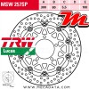 Disque de frein ~ TRW Lucas MSW 257 SP 