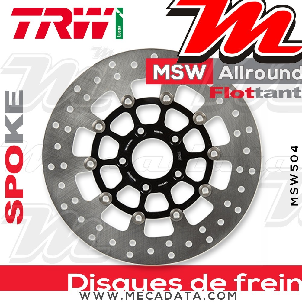 Disque de frein ~ TRW Lucas MSW 504 ALL 