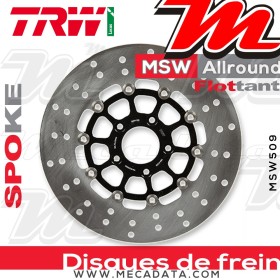 Disque de frein ~ TRW Lucas MSW 509 ALL 
