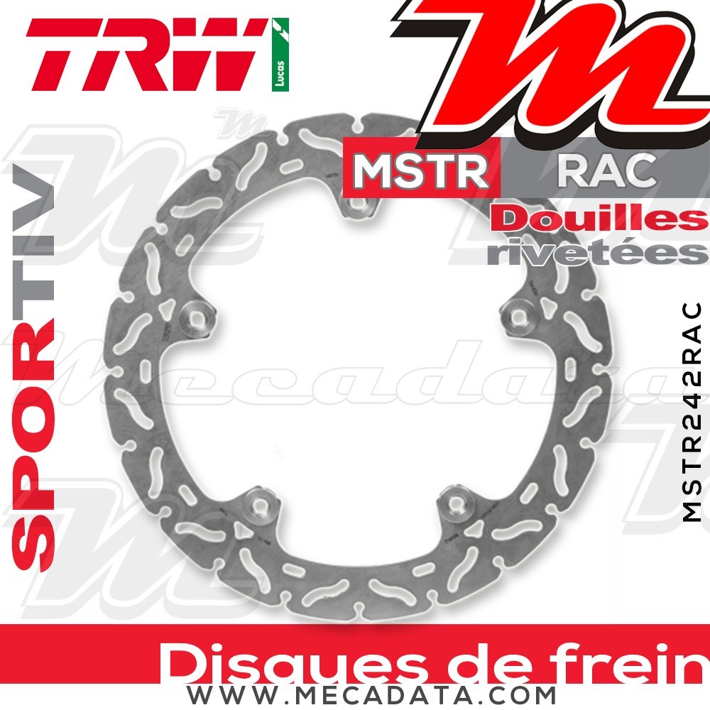 Disque de frein ~ TRW Lucas MSTR 242 RAC 