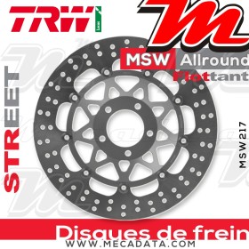 Disque de frein ~ TRW Lucas MSW 217 ALL 
