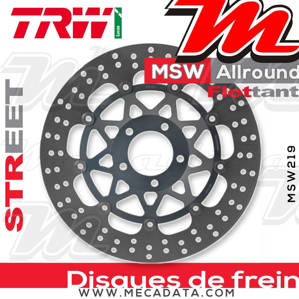 Disque de frein ~ TRW Lucas MSW 219 ALL 