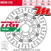 Disque de frein ~ TRW Lucas MSW 219 ALL 