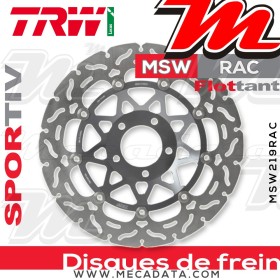 Disque de frein ~ TRW Lucas MSW 219 RAC 