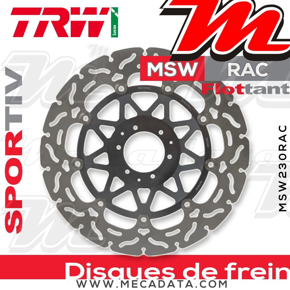 Disque de frein ~ TRW Lucas MSW 230 RAC 