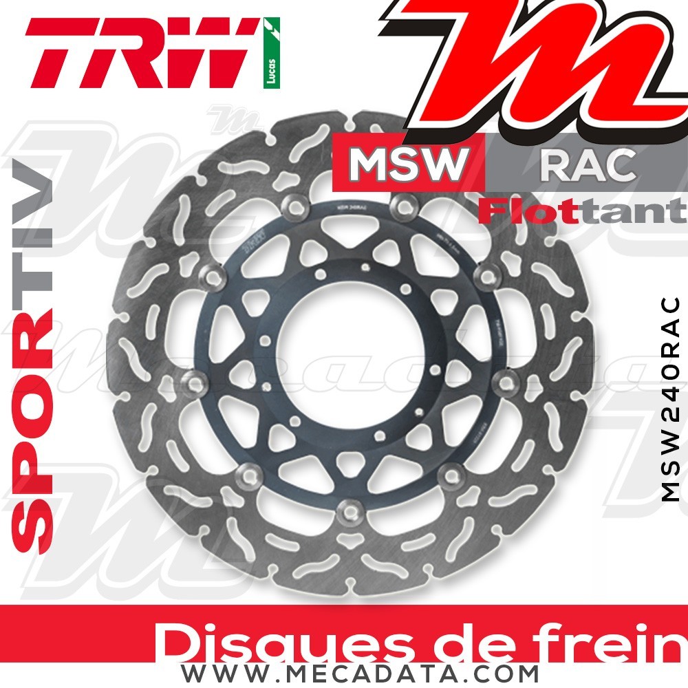 Disque de frein ~ TRW Lucas MSW 240 RAC 