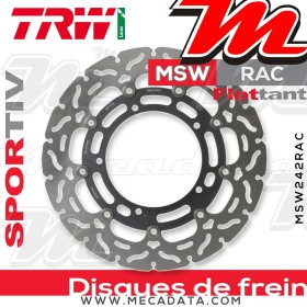 Disque de frein ~ TRW Lucas MSW 242 RAC 