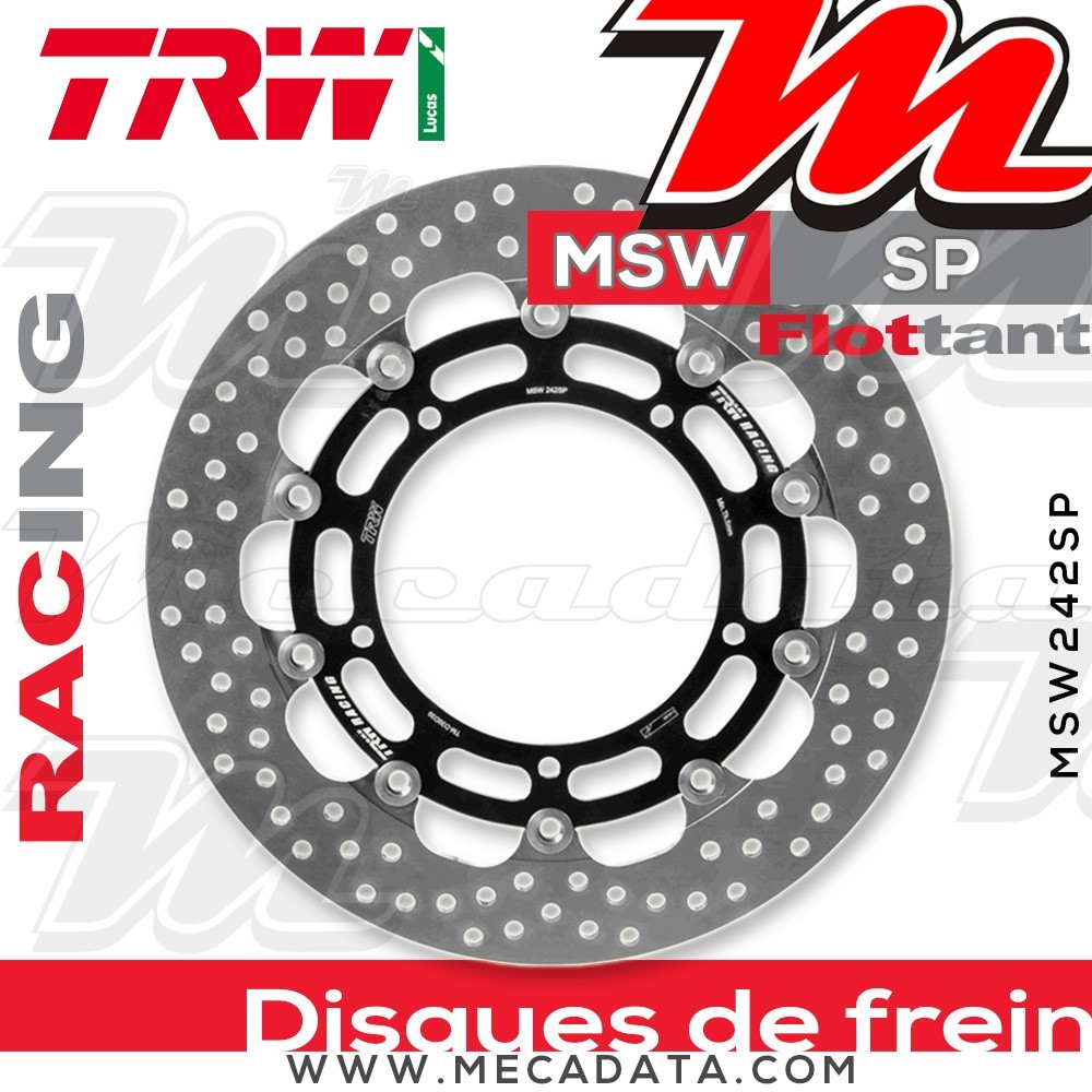 Disque de frein ~ TRW Lucas MSW 242 SP 