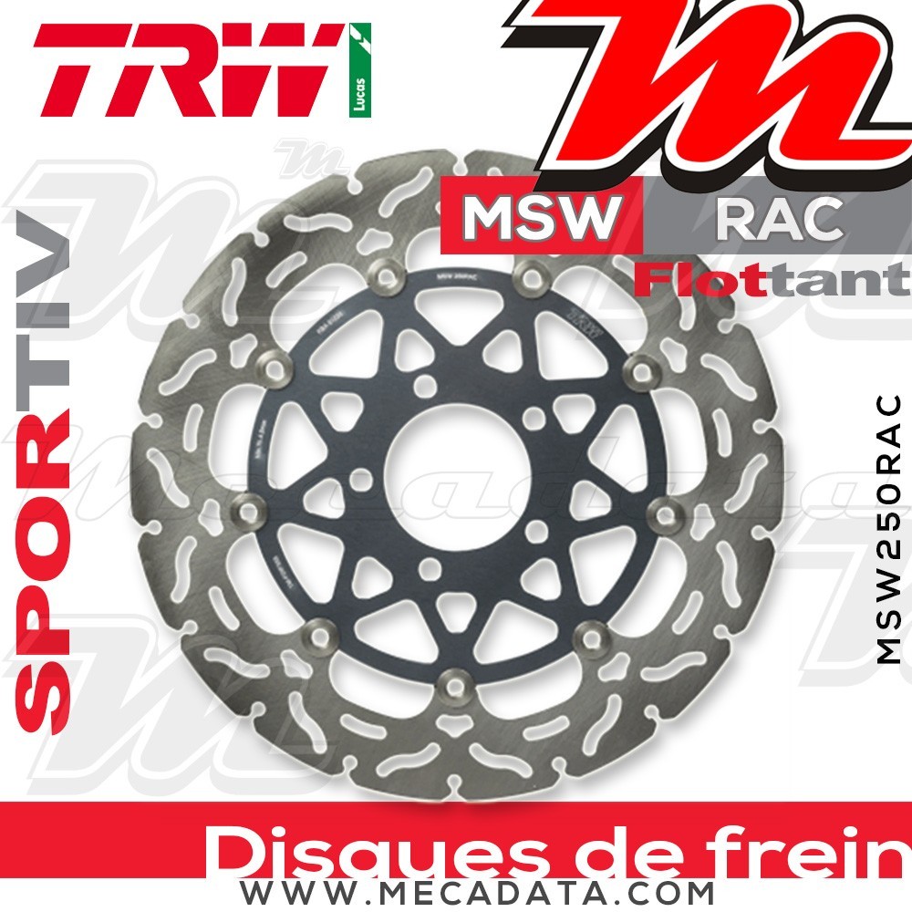 Disque de frein ~ TRW Lucas MSW 250 RAC 