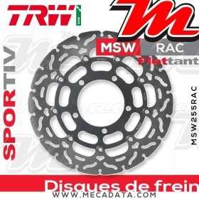 Disque de frein ~ TRW Lucas MSW 255 RAC 