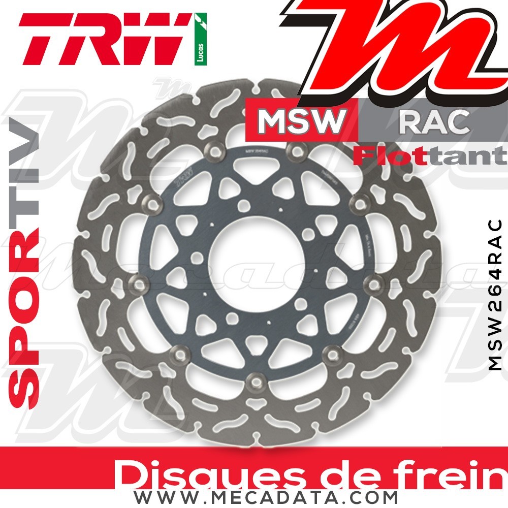 Disque de frein ~ TRW Lucas MSW 264 RAC 