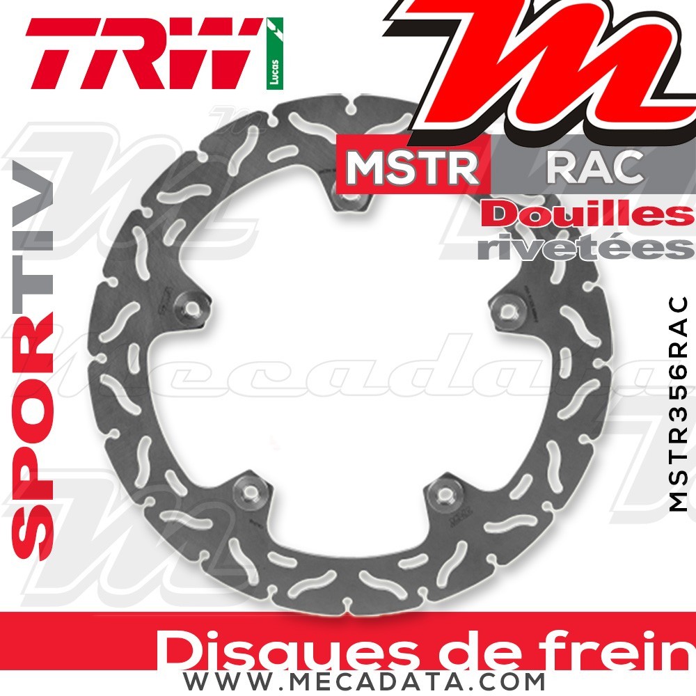 Disque de frein ~ TRW Lucas MSTR 356 RAC 