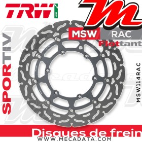Disque de frein ~ TRW Lucas MSW 114 RAC 