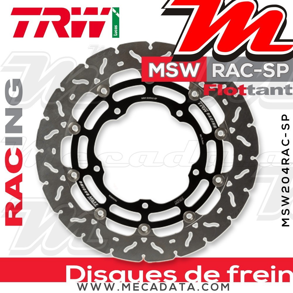 Disque de frein ~ TRW Lucas MSW 204 SP 