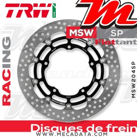 Disque de frein ~ TRW Lucas MSW 204 SP 