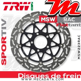 Disque de frein ~ TRW Lucas MSW 223 RAC 