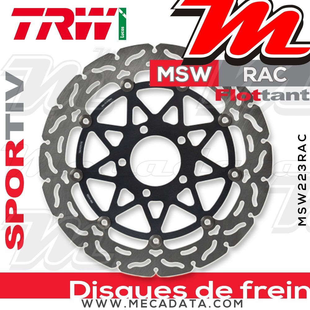 Disque de frein ~ TRW Lucas MSW 223 RAC 