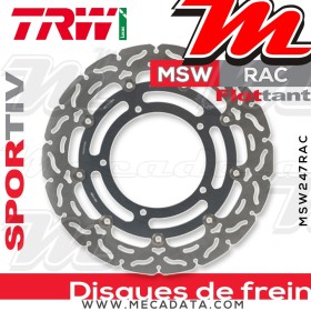 Disque de frein ~ TRW Lucas MSW 247 RAC 
