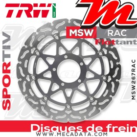 Disque de frein ~ TRW Lucas MSW 267 RAC 