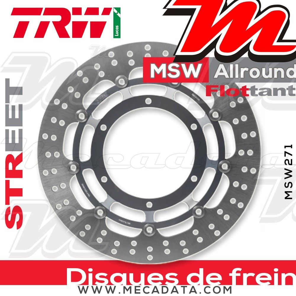 Disque de frein ~ TRW Lucas MSW 271 ALL 