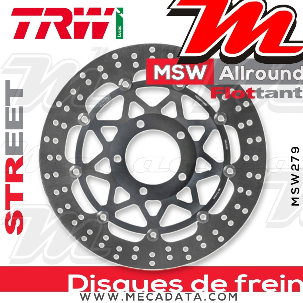 Disque de frein ~ TRW Lucas MSW 279 ALL 