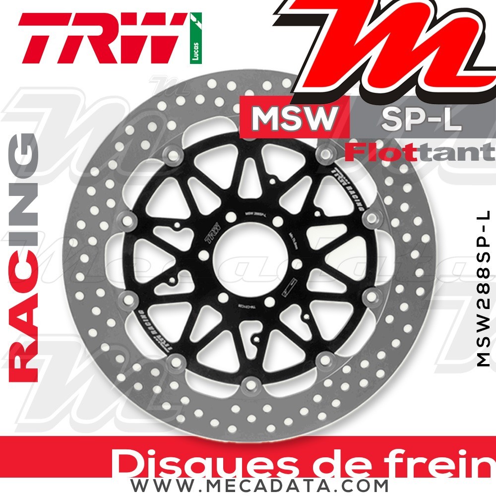 Disque de frein ~ TRW Lucas MSW 288 SP-L 