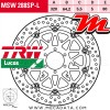 Disque de frein ~ TRW Lucas MSW 288 SP-L 