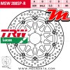 Disque de frein ~ TRW Lucas MSW 288 SP-R 