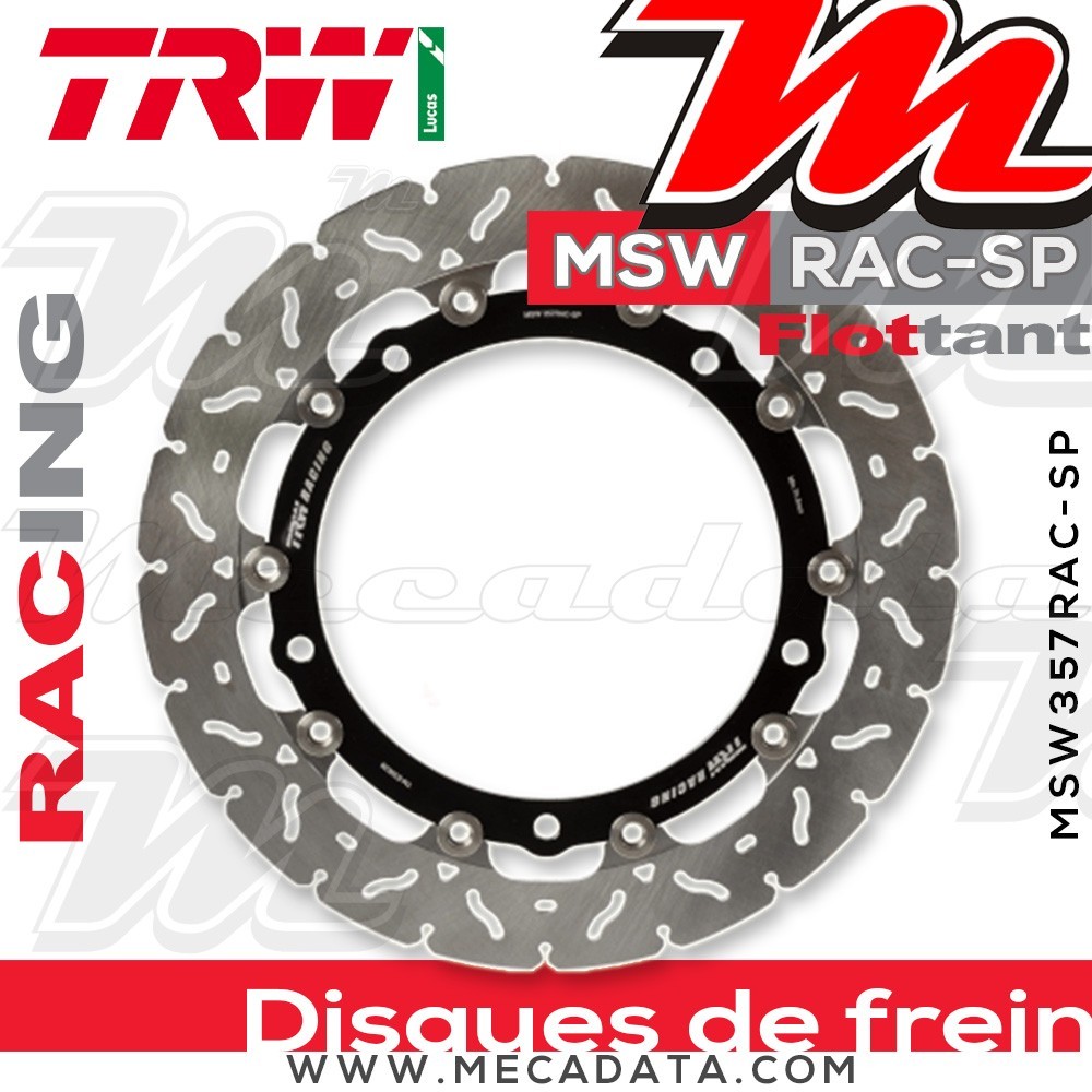Disque de frein ~ TRW Lucas MSW 357 SP 