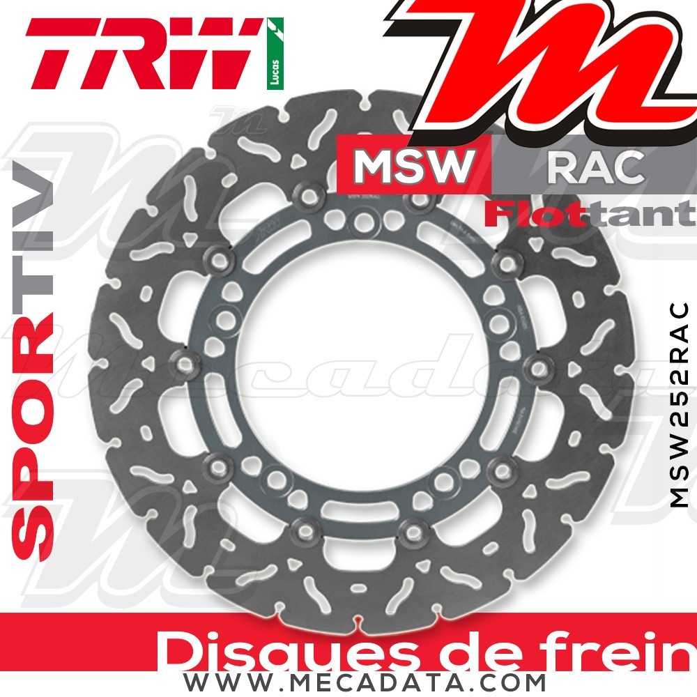 Disque de frein ~ TRW Lucas MSW 252 RAC 