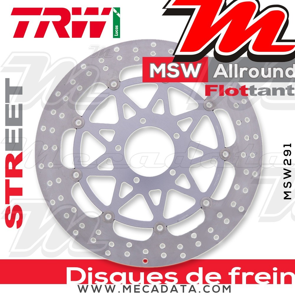 Disque de frein ~ TRW Lucas MSW 291 ALL 
