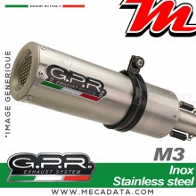 Silencieux Racing universel sans tube de liaison ~ GPR M3 Inox 