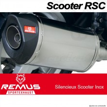 Silencieux Echappement Remus RSC Piaggio Vespa GTS 125 i e 09+