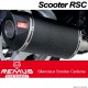 Silencieux Echappement Remus RSC Piaggio Vespa GTS 250 i e 05+