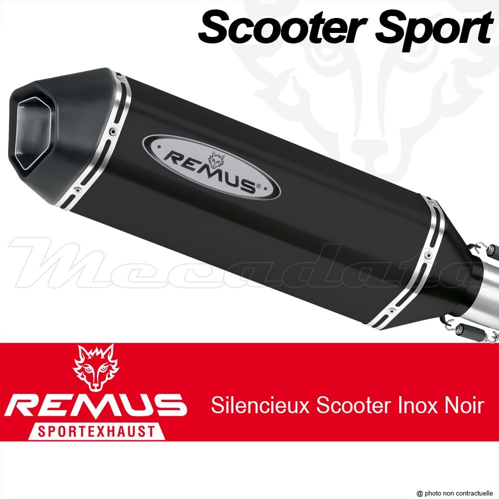 Silencieux Echappement Remus SPORT Piaggio Vespa 946 13+