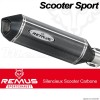 Silencieux échappement Remus SPORT Piaggio Vespa LX 125 i e 3V, LX 125 i e 3V Touring, S 125 i e 3V et S 125 i e 3V Sport 12+