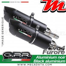 Silencieux Pot d'échappement ~ GPR Furore Evo4 Nero BI 