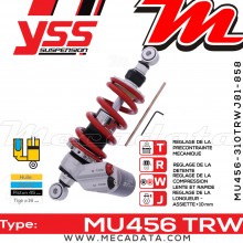 Amortisseur ~ YSS MU456-310TRWJ81-858