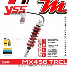 Amortisseur ~ YSS MX456-340TRCL-18-858