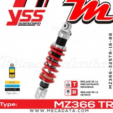 Amortisseur ~ YSS MZ366-325TR-16-88
