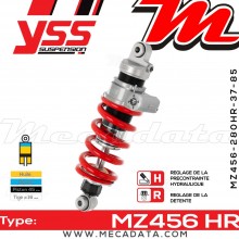 Amortisseur ~ YSS MZ456-280HR-37-85 